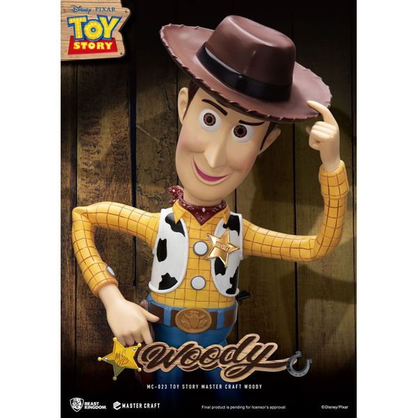 Estatua Woody Toy Story Disney Pixar Master Craft