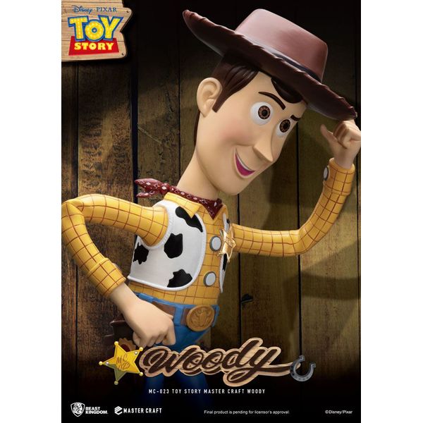 Estatua Woody Toy Story Disney Pixar Master Craft