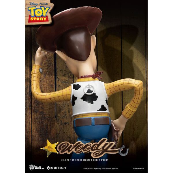 Estatua Woody Toy Story Disney Pixar Master Craft