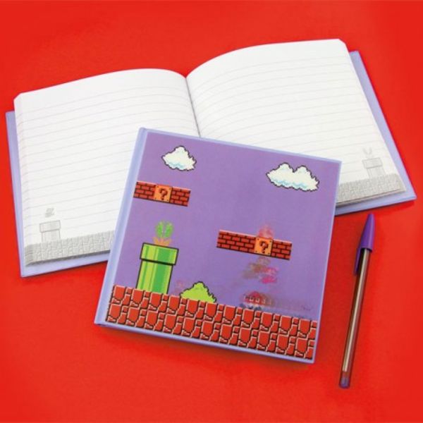 Notebook A5 Super Mario Bros - 3D Cover
