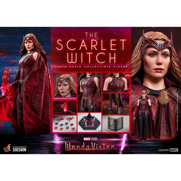 Figura La Bruja Escarlata Wanda Maximoff WandaVision Hot Toys