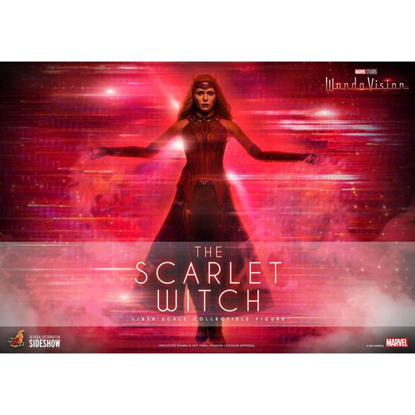 Figura La Bruja Escarlata Wanda Maximoff WandaVision Hot Toys