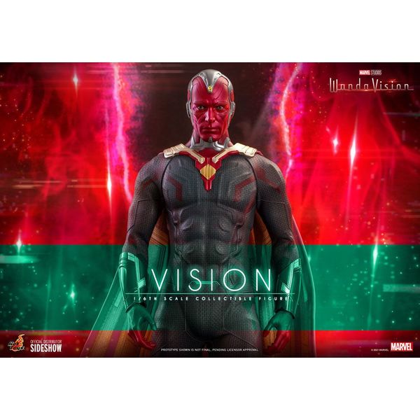 Figura Vision WandaVision La Bruja Escarlata y Vision Hot Toys