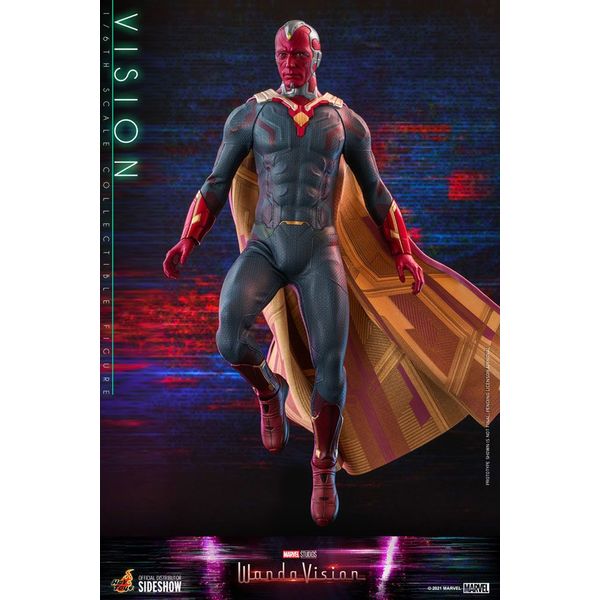 Figura Vision WandaVision La Bruja Escarlata y Vision Hot Toys