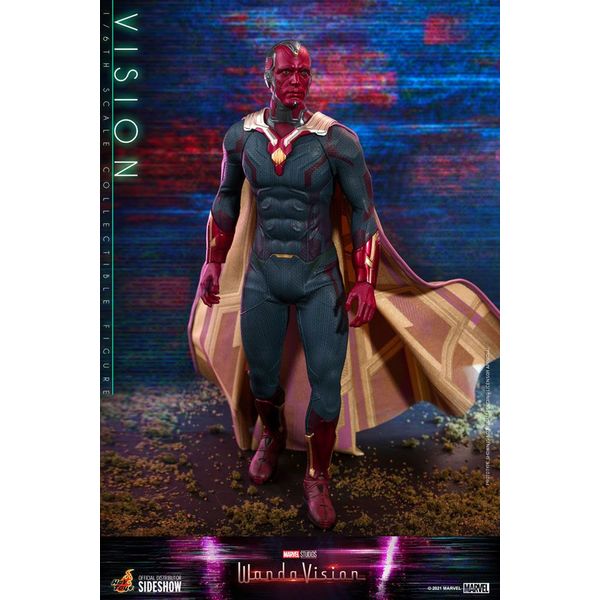 Figura Vision WandaVision La Bruja Escarlata y Vision Hot Toys