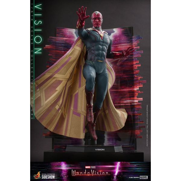 Figura Vision WandaVision La Bruja Escarlata y Vision Hot Toys