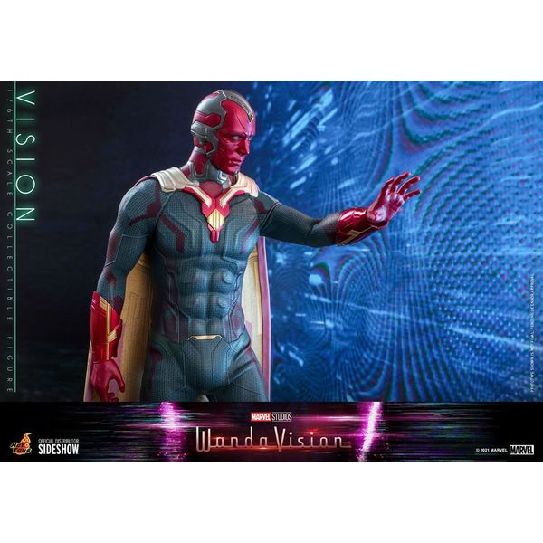 Figura Vision WandaVision La Bruja Escarlata y Vision Hot Toys