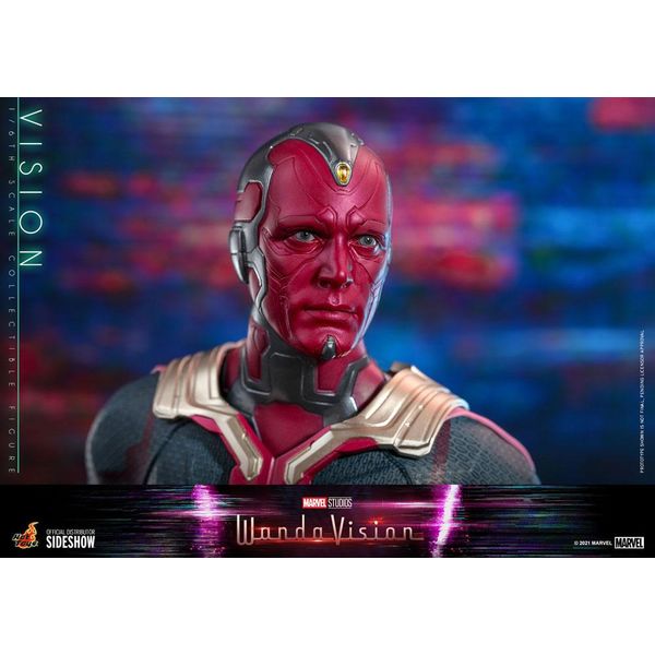 Figura Vision WandaVision La Bruja Escarlata y Vision Hot Toys