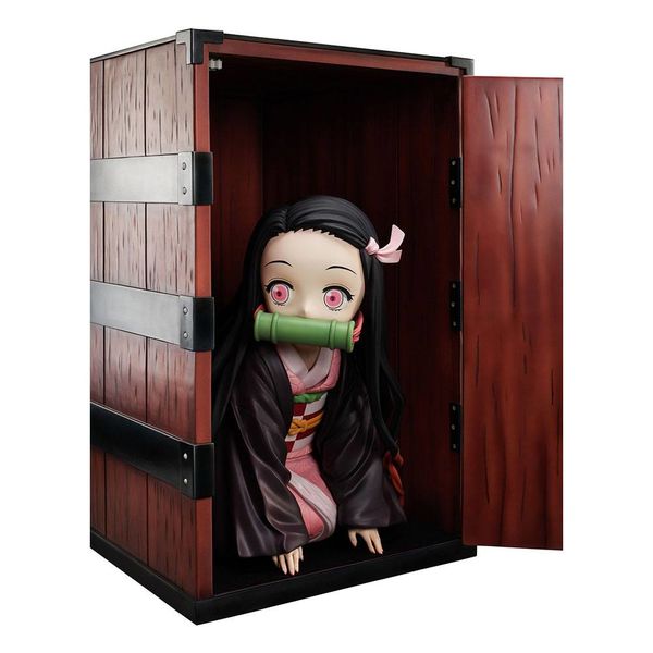 Nezuko Kamado in a box Figure Kimetsu no Yaiba Big Size