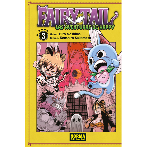 Manga Fairy Tail: Las aventuras de Happy #3