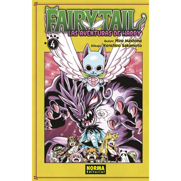 Manga Fairy Tail: Las aventuras de Happy #4