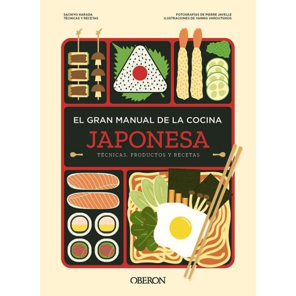 Libro El gran manual de la cocina Japonesa