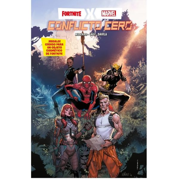 Fortnite X Marvel Conflicto Cero Integral Comic Oficial Panini Comics