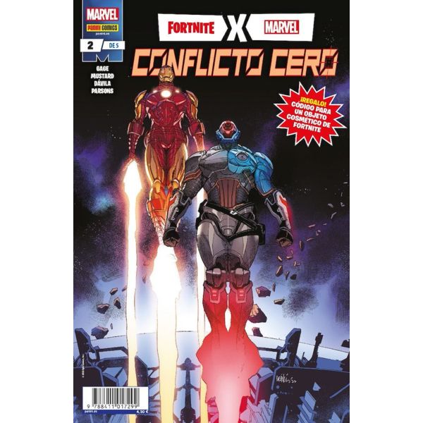 Fortnite X Marvel Conflicto Cero #02 Comic Oficial Panini Comics (Spanish)