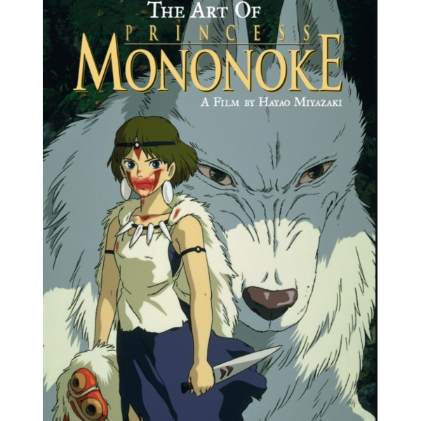 Libro Artbook The Art of Princess Mononoke Studio Ghibli (Inglés)