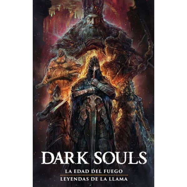 Libro Novela Gráfica Dark Souls: La edad del Fuego y Leyendas de la Llama