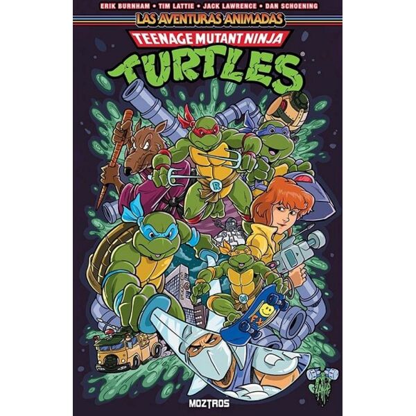 Teenage Mutant Ninja Turtles: Las Aventuras Animadas #02 Spanish Comic