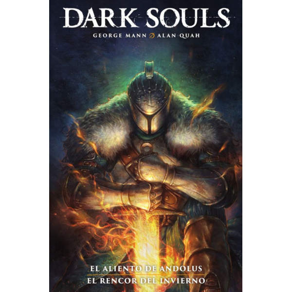 Libro Novela Gráfica Dark Souls: El Aliento de Andolus el Rencor del Invierno #01