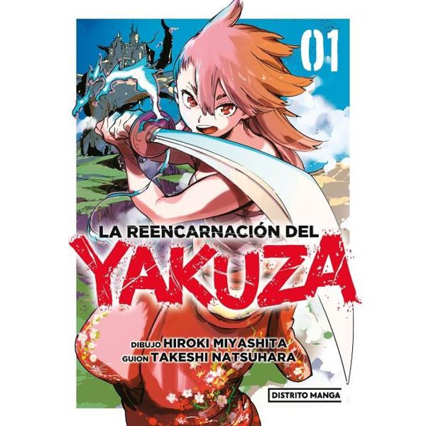 La reencarnación del yakuza #01 Spanish Manga