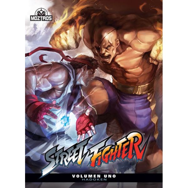 Street Fighter Volumen 1 Hadoken Comic Oficial Moztros (Spanish)