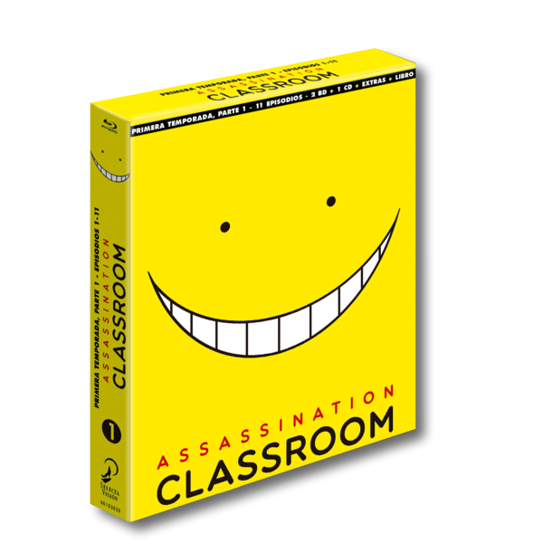 Assassination Classroom Temporada 1 Parte 1 Edición Coleccionista Bluray