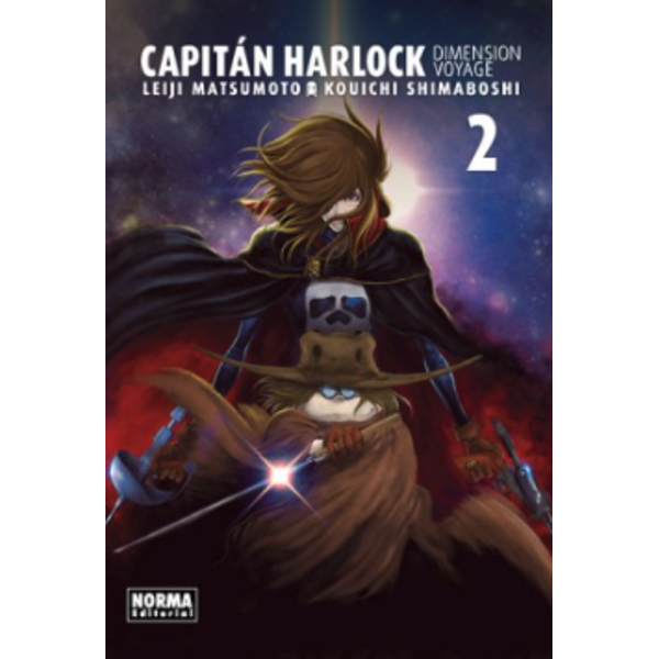 Capitán Harlock Dimension Voyage #02 (Spanish) Manga Oficial Norma Editorial