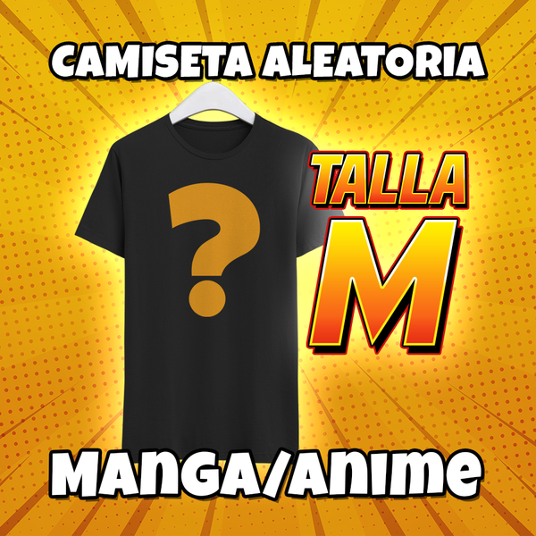 Camiseta Anime Aleatoria Talla M Regalo JUMP Camiseta Anime Aleatoria Talla M Regalo JUMP