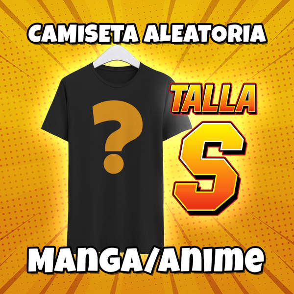 Camiseta Anime Aleatoria Talla S Regalo JUMP Camiseta Anime Aleatoria Talla S Regalo JUMP