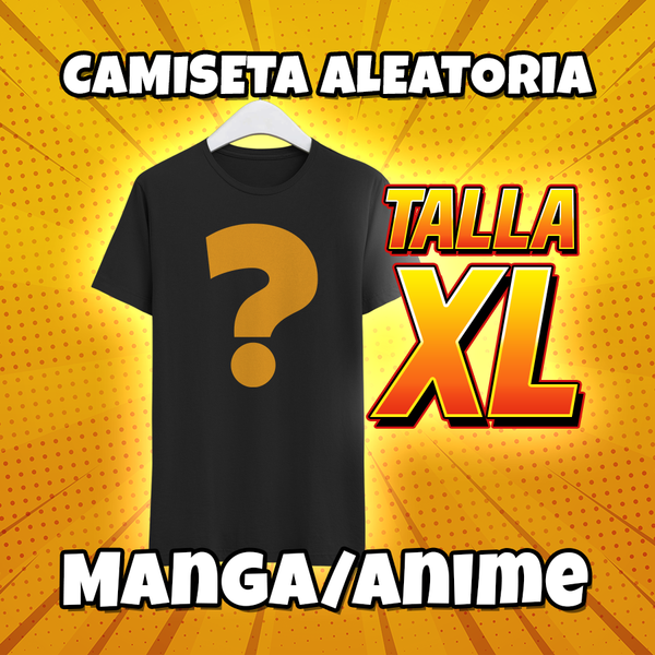 Camiseta Anime Aleatoria Talla XL Regalo JUMP Camiseta Anime Aleatoria Talla XL Regalo JUMP