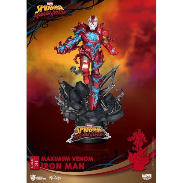 Iron Man Figure Marvel Comics Maximum Venom D-Stage