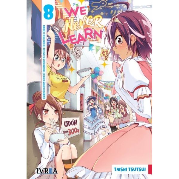 We Never Learn #08 Manga Oficial Ivrea (spanish)