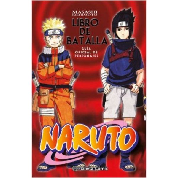 Naruto Libro de Batalla Manga Oficial Planeta Comic (Spanish)