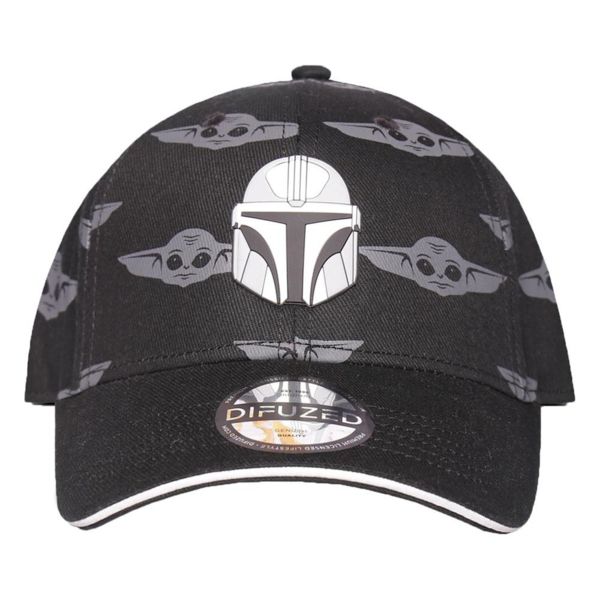 Gorra Beisbol Casco Mandaloriano y Grogu Star Wars The Mandalorian