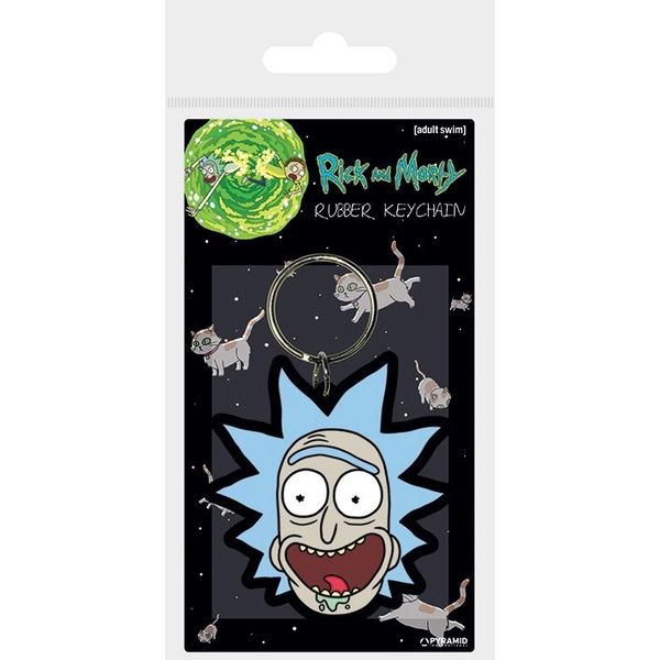 Rick Crazy Smile Keychain Rick & Morty