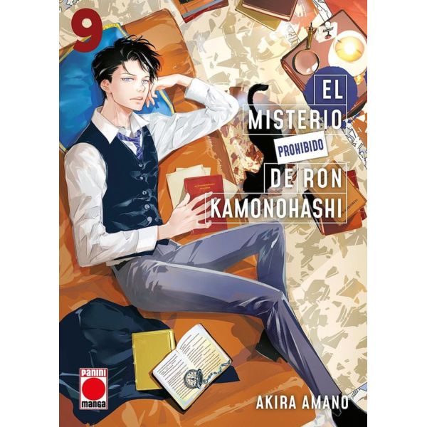 Manga El Misterio Prohibido de Ron Kamonohashi #09 