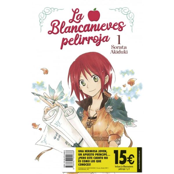 La Blancanieves Pelirroja 01 y 02 Pack de Iniciación Manga Oficial Norma Editorial La Blancanieves Pelirroja 01 y 02 Pack de Iniciación Manga Oficial Norma Editorial