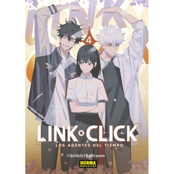 Manga Link Click, los agentes del tiempo #4