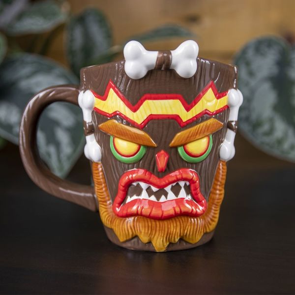 Uka Uka 3D Shaped Mug Crash Bandicoot