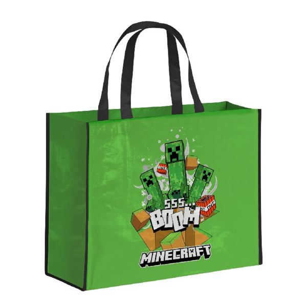 Bolsa Reutilizable Boom Minecraft