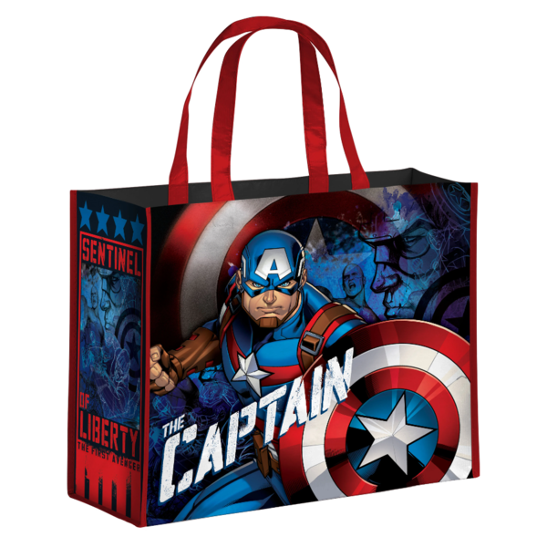 Bolsa Reutilizable Capitán América Marvel Cómics