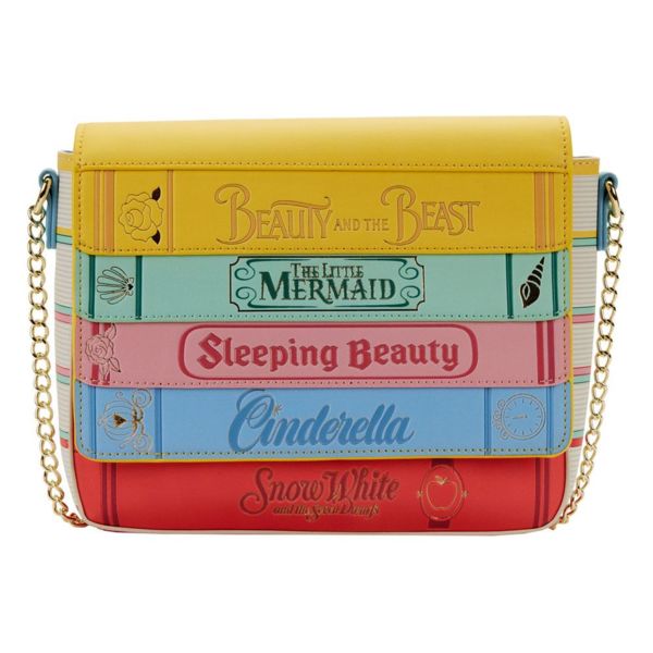 Bolso Bandolera Libros Princesas Disney Loungefly