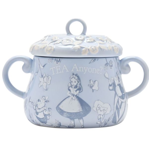Alice in Wonderland Embossed Tea Caddy Disney