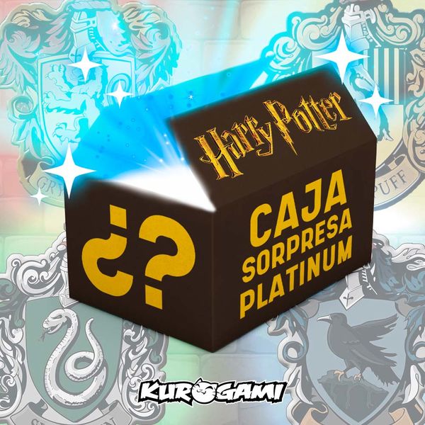 Caja Sorpresa Harry Potter Platinum