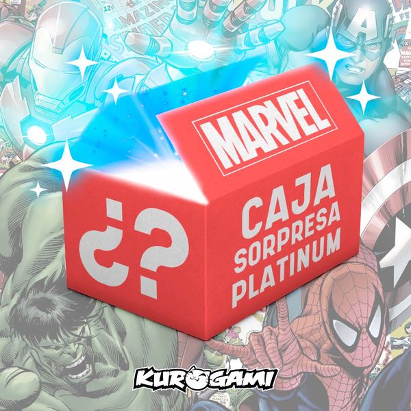Caja Sorpresa Marvel Platinum