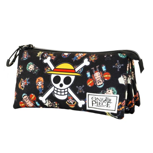 Skull and Chibi Characters Backpack One Piece