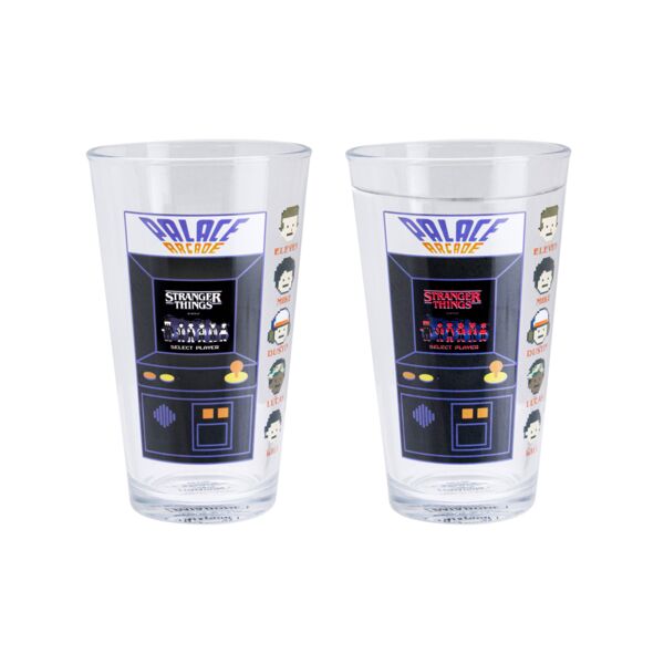 Arcade Stranger Things 400 ml Heat Change Glass