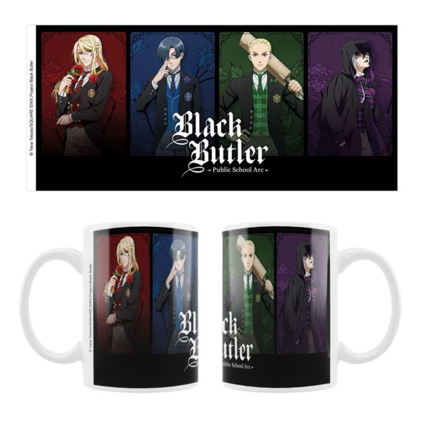 Taza Edgar, Lawrence, Herman & Gregory Black Butler 320 ml