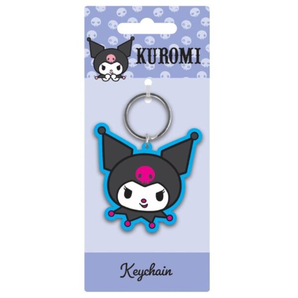 Llavero Cara Kuromi Sanrio