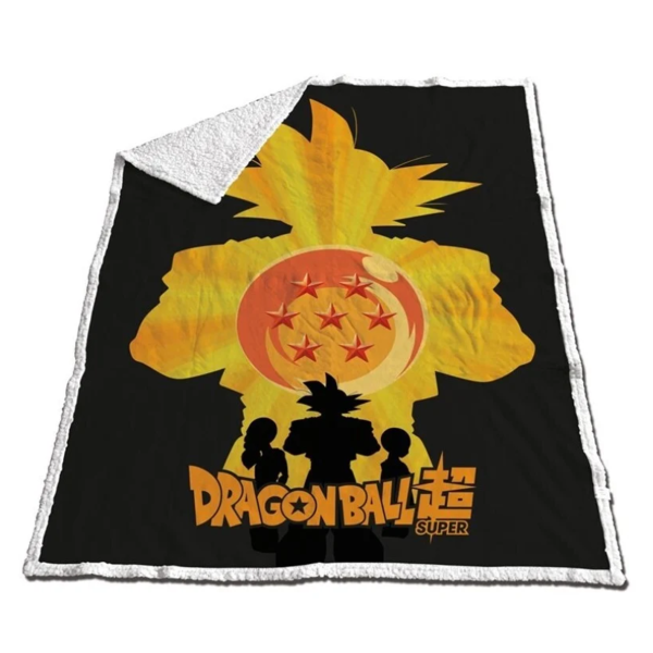 Sherpa Blanket Dragon Ball Super 130 x 170 cms