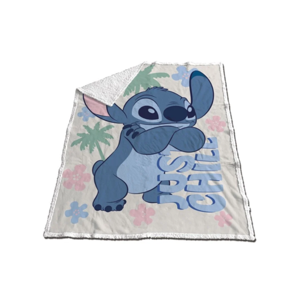 Just Chill Sherpa Blanket Lilo & Stitch Disney 130 x 170 cms